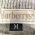 バーバリーズ BURBERRYS 90S 白タグ アーガイル クルーネック ウール ニット メンズ import:M