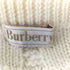 バーバリーズ BURBERRYS 90S 白タグ クルーネック ケーブル ニット カーディガン メンズ import:M