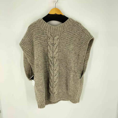 シールームリン Sea Room lynn 2way ハンドメイド ニットベスト レディース FREE