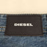 ディーゼル DIESEL ワイドレッグ サイドライン デニムパンツ レディース 26