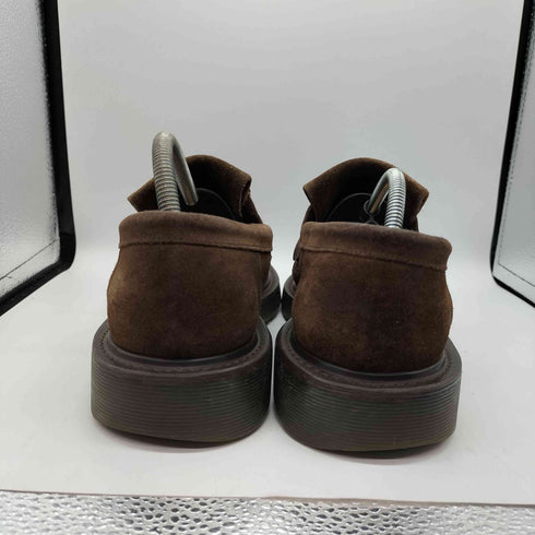 Dr.Martens 社製 MADE IN ENGLAND 英国製 本革 リアル スエード タッセル ローファー メンズ 26-27cm