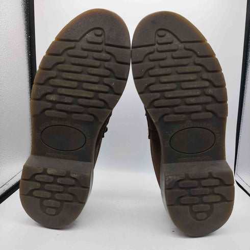 Dr.Martens 社製 MADE IN ENGLAND 英国製 本革 リアル スエード タッセル ローファー メンズ 26-27cm