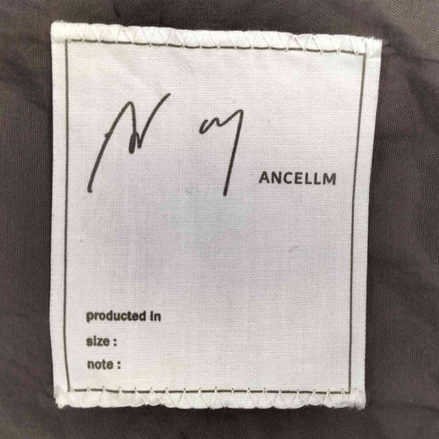 アンセルム ANCELLM 26SS C/S BOXY SHIRT メンズ 1
