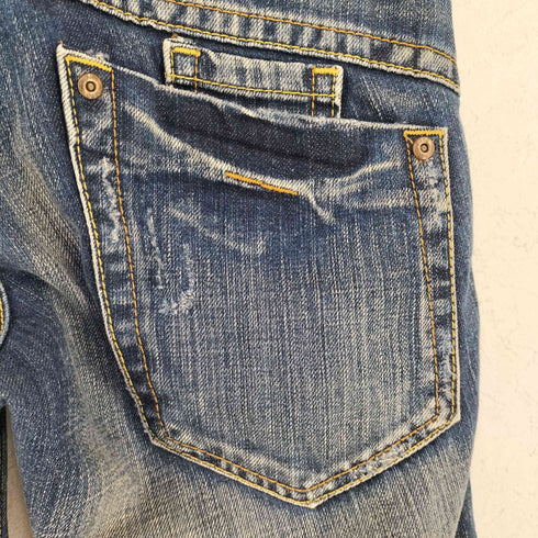 DRIVE JEANS ローライズ ブーツカット デニム Y2K レディース 26