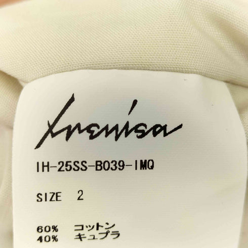 IRENISA 25SS MODIFIED SLEEVE SHIRT BLOUSON シャツブルゾン メンズ JPN:2