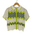 レイビームス Ray BEAMS 24ss ウェーブ ボーダー ニット シャツ レディース
