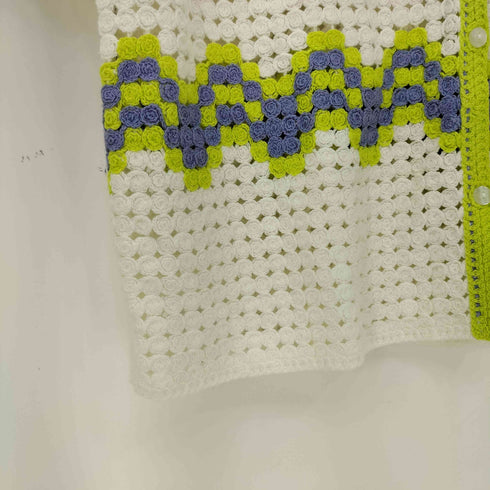 レイビームス Ray BEAMS 24ss ウェーブ ボーダー ニット シャツ レディース