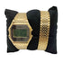 エムエムシックスメゾンマルジェラ MM6 Maison Margiela T80 Gift Set W Extra Bracelet コラボ ギフトセット ゴールド デジタル クォーツ 腕時計 ブレスレット 付き フルセット メンズ