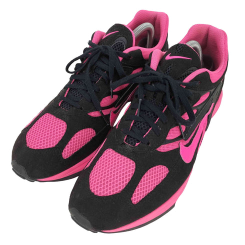 ナイキ NIKE AIR GHOST RACER BLACK/PINK BLAST-PINK BLAST メンズ JPN:27.5