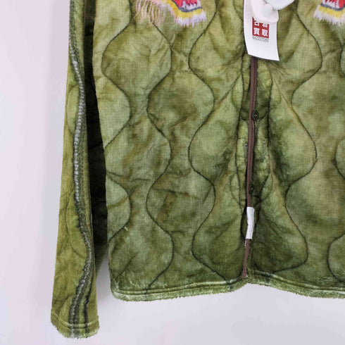 トーキングアバウトザアブストラクション TALKING ABOUT THE ABSTRACTION 25AW SOUVENIR PRINT CARDIGAN スーベニア転写フリースカーディガン メンズ JPN:M