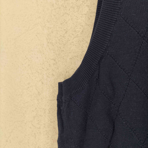 ポロバイラルフローレン Polo by RALPH LAUREN PIMA COTTON アーガイル コットンニットベスト メンズ XL