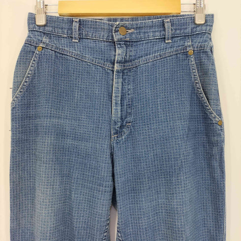 リー Lee USA製 リップストップ デニムパンツ メンズ 13