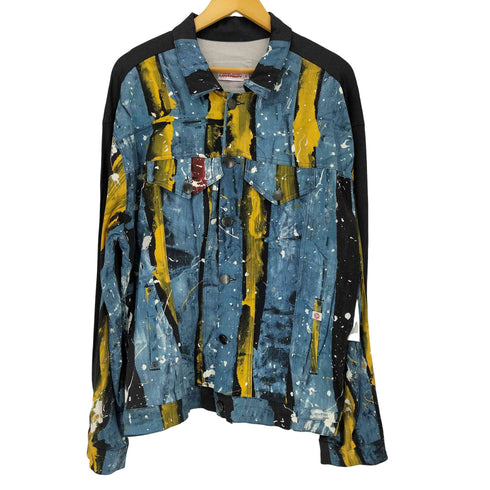 チャールズジェフリーラバーボーイ CHARLES JEFFREY LOVERBOY 25SS SILKY OVERSIZED DENIM JAKET メンズ JPN:M