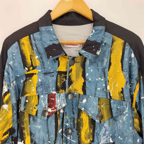 チャールズジェフリーラバーボーイ CHARLES JEFFREY LOVERBOY 25SS SILKY OVERSIZED DENIM JAKET メンズ JPN:M