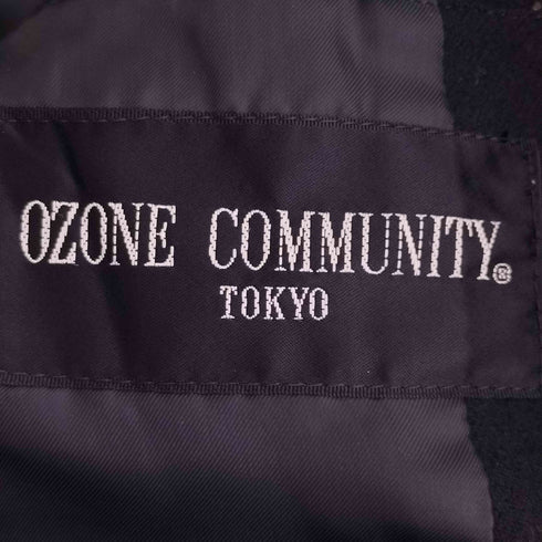 オゾンコミュニティー OZONE COMMYUNITY デザインウールテーラードジャケット Y2K レディース