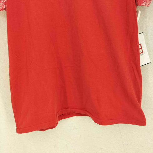 ポロバイラルフローレン Polo by RALPH LAUREN ペイズリー柄 切り替え S/S Tシャツ レディース