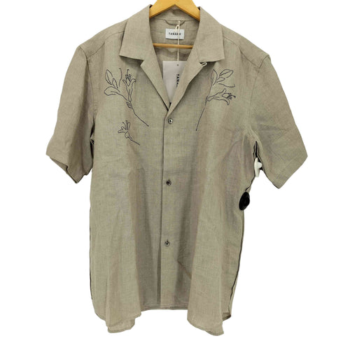 TANAKA 26SS THE TOKYO別注 THE SS SHIRT LINEN EMBROIDERY メンズ JPN:L