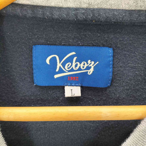 ケボズ KEboz パイル地 スウェット S/S ポケット Tシャツ メンズ JPN:L