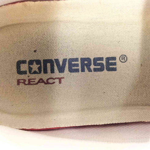 コンバース CONVERSE REACT ALL STAR 100 SPLITLOGO HI メンズ JPN:27.5