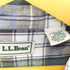 エルエルビーン L.L.Bean カナダ製 ダブルフェイスワークシャツ メンズ L TALL