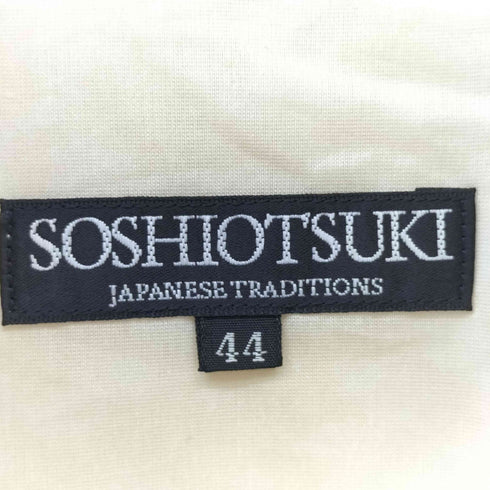 ソウシオオツキ SOSHIOTSUKI 26SS Tie Nest L/S Shirt メンズ 44
