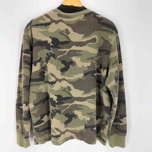 フェイデッドグローリー FADED GLORY ヘンリーネックサーマルワッフルL/STシャツ メンズ XL