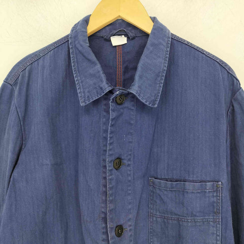 euro work buckin ヘリンボーン ワークカバーオール メンズ EUR:50