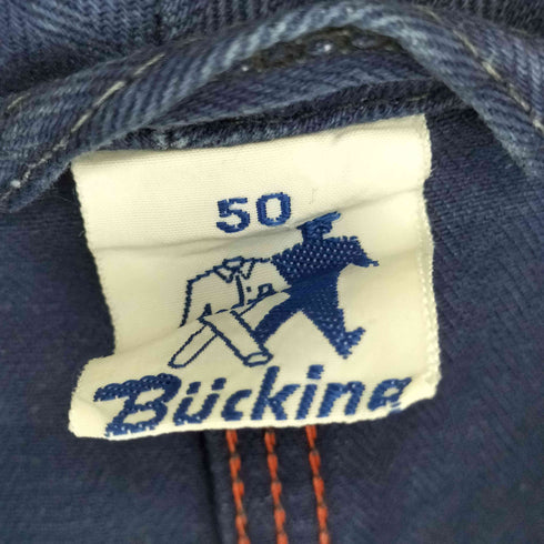 euro work buckin ヘリンボーン ワークカバーオール メンズ EUR:50