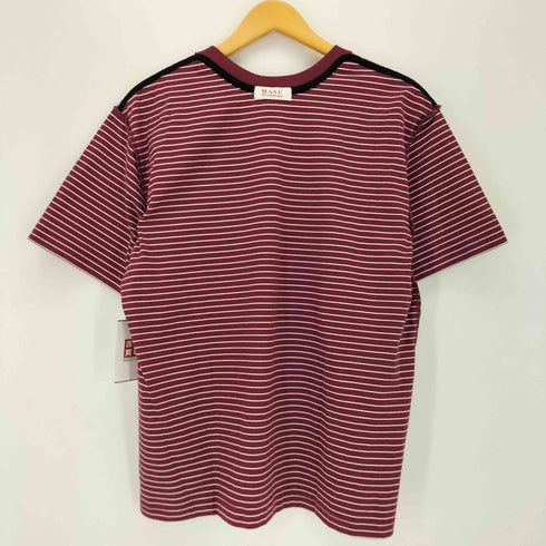 エムエーエスユー MASU 26SS OPPOSITE STRIPE T-SHIRT メンズ 48