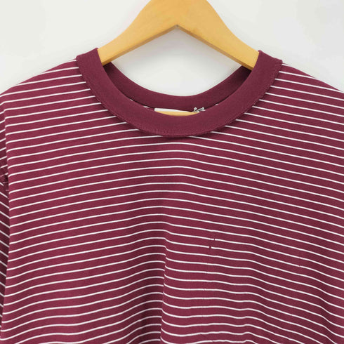 エムエーエスユー MASU 26SS OPPOSITE STRIPE T-SHIRT メンズ 48