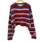 ニコアンド niko and... WILLIAM B.ELIOTT ブラッシュボーダーニットプルオーバー レディース JPN:36