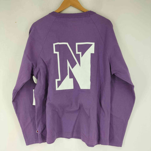 チャンピオン Champion USA製 カレッジロゴプリント ラグランカットソー メンズ import:L