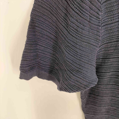 ザラ ZARA リラックスフィットウォッシュドニットポロシャツ メンズ import:M