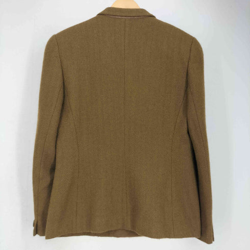 エンポリオアルマーニ EMPORIO ARMANI 90S ヘリンボーン ダブルブレスト テーラードジャケット レディース EUR:42