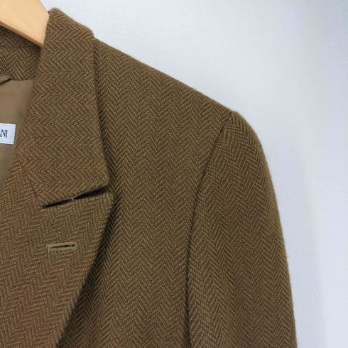 エンポリオアルマーニ EMPORIO ARMANI 90S ヘリンボーン ダブルブレスト テーラードジャケット レディース EUR:42