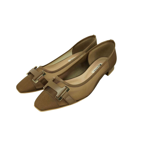 ダイアナ DIANA メッシュ切替 パンプス レディース JPN:24
