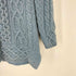 アランクラフト aran crafts ケーブル編み ダブルジップニットパーカー メンズ S