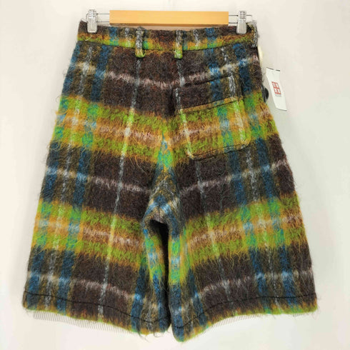 チャールズジェフリーラバーボーイ CHARLES JEFFREY LOVERBOY 25AW WIDE TAILORED SHORTS WAISTED ワイド チェック柄 ショーツ メンズ US:30-31