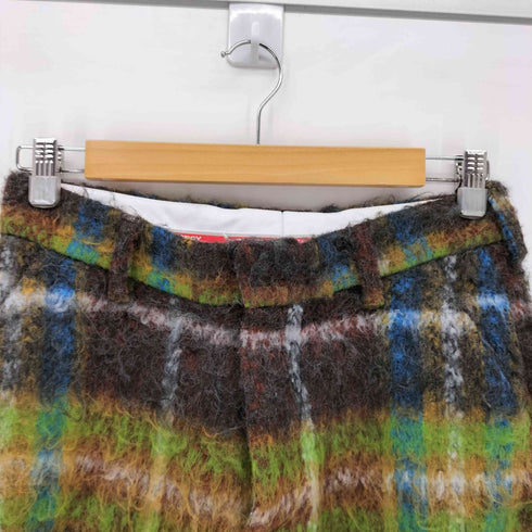 チャールズジェフリーラバーボーイ CHARLES JEFFREY LOVERBOY 25AW WIDE TAILORED SHORTS WAISTED ワイド チェック柄 ショーツ メンズ US:30-31
