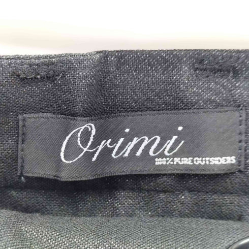 オリミ ORIMI 26SS 2タック ウールスラックスパンツ メンズ JPN:2
