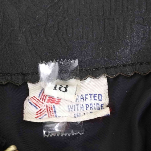 BRANDED GARMENTS カットワークデザイン フリンジライダースジャケット メンズ 18