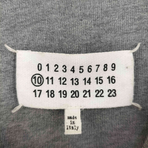 メゾンマルジェラ Maison Margiela 18AW CONTRASTED インサイドアウト スウェットシャツ メンズ 46