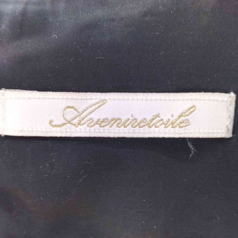 アベニールエトワール Aveniretoile ビジュープリーツワンピース レディース 34