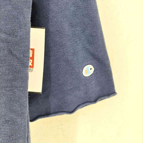 チャンピオン Champion 復刻 ランタグ 七分袖 カレッジプリントスウェット メンズ import:M
