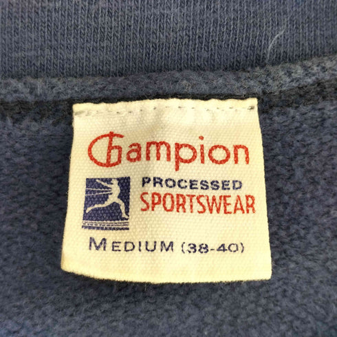 チャンピオン Champion 復刻 ランタグ 七分袖 カレッジプリントスウェット メンズ import:M