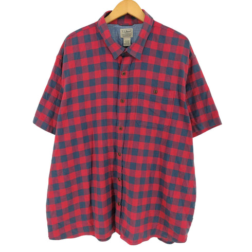 エルエルビーン L.L.Bean ブロックチェック ボックスシャツ メンズ XXL