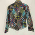 ポールスミスブラック Paul Smith BLACK マルチプリントストライプシャツ レディース 40