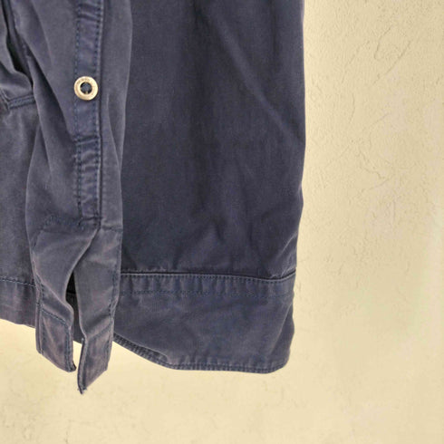Marc O'Polo ガーメントダイ シャープドフィット コットン シャツパーカー メンズ L