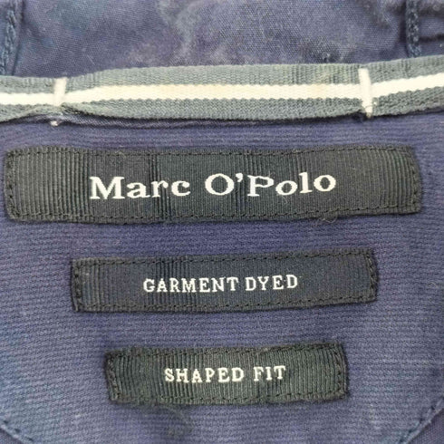 Marc O'Polo ガーメントダイ シャープドフィット コットン シャツパーカー メンズ L