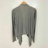 マックスマーラ MAX MARA 白タグ レーヨン100 変形 ボタンレス カーディガン レディース import:S